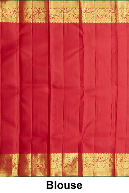 
Traditional maroon silks saree