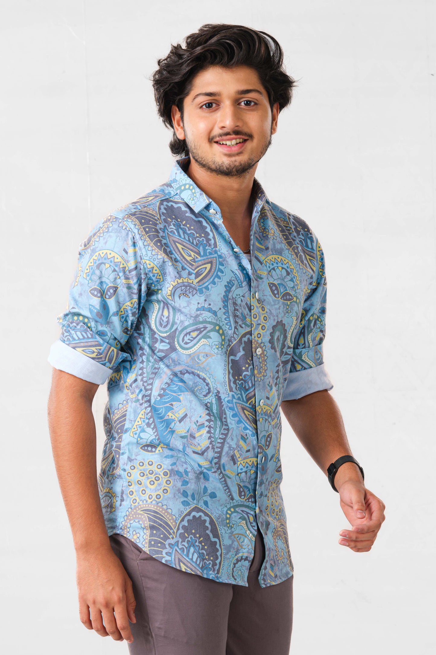 Traditional pattern shirt