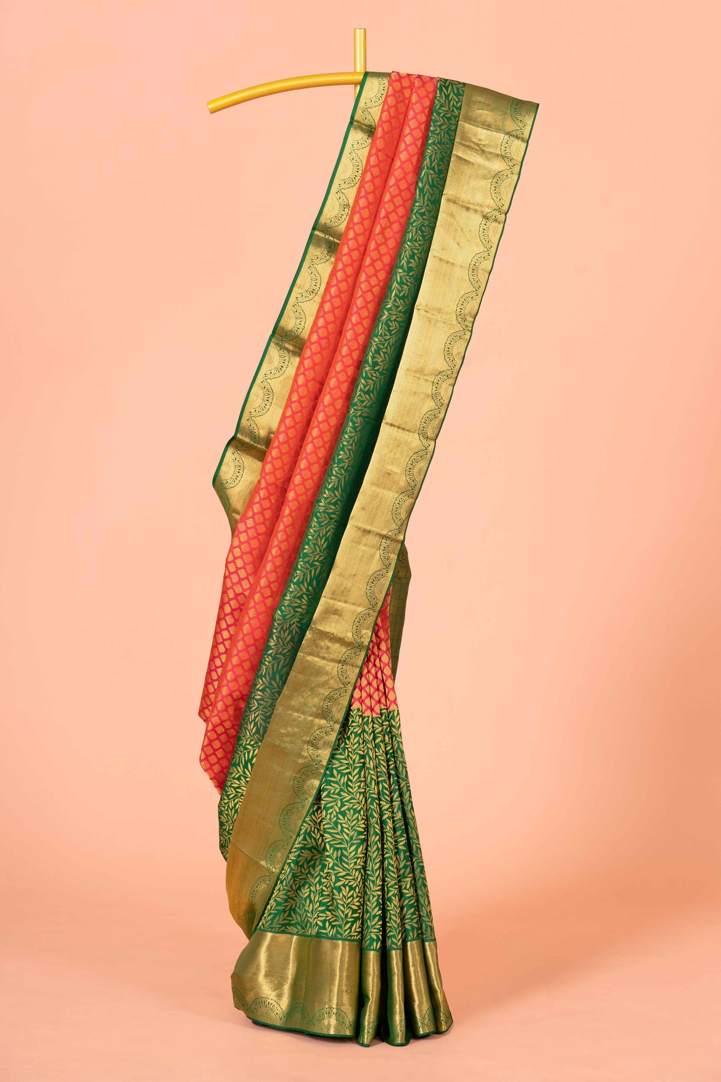 Traditional pattu silk saree