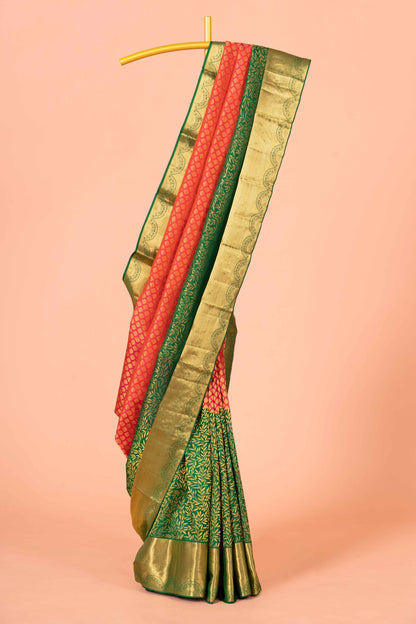 Traditional pattu silk saree
