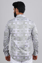 Trendy grey casual wear