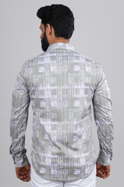 Trendy grey casual wear
