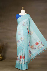 Tussar fabric silk