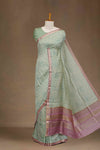 Tussar silk fabric