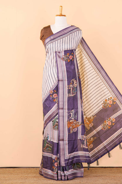 Tussar silk weave 