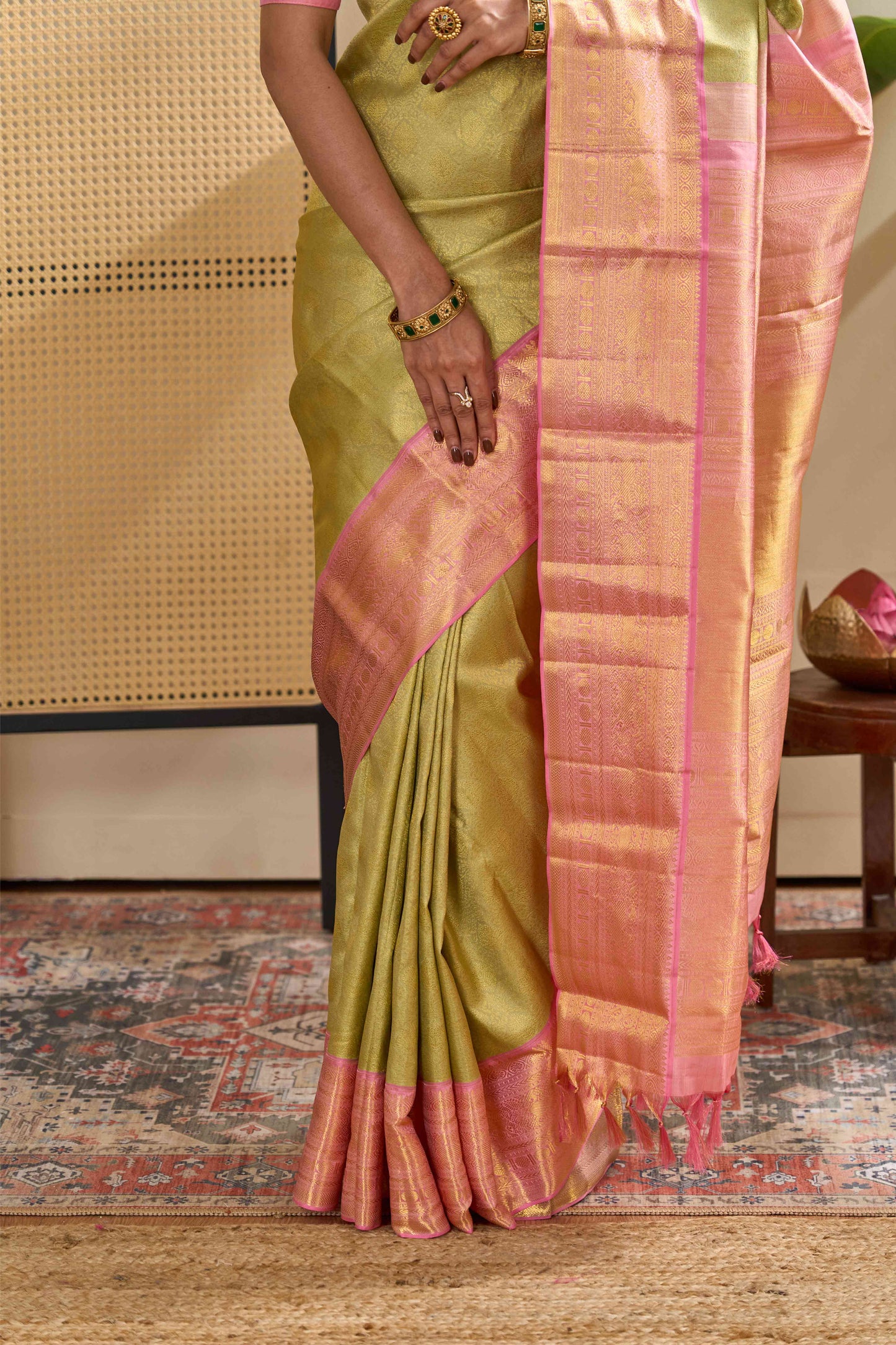 Wedding silk saree