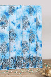 White cotton saree design