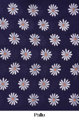  White daisy print 