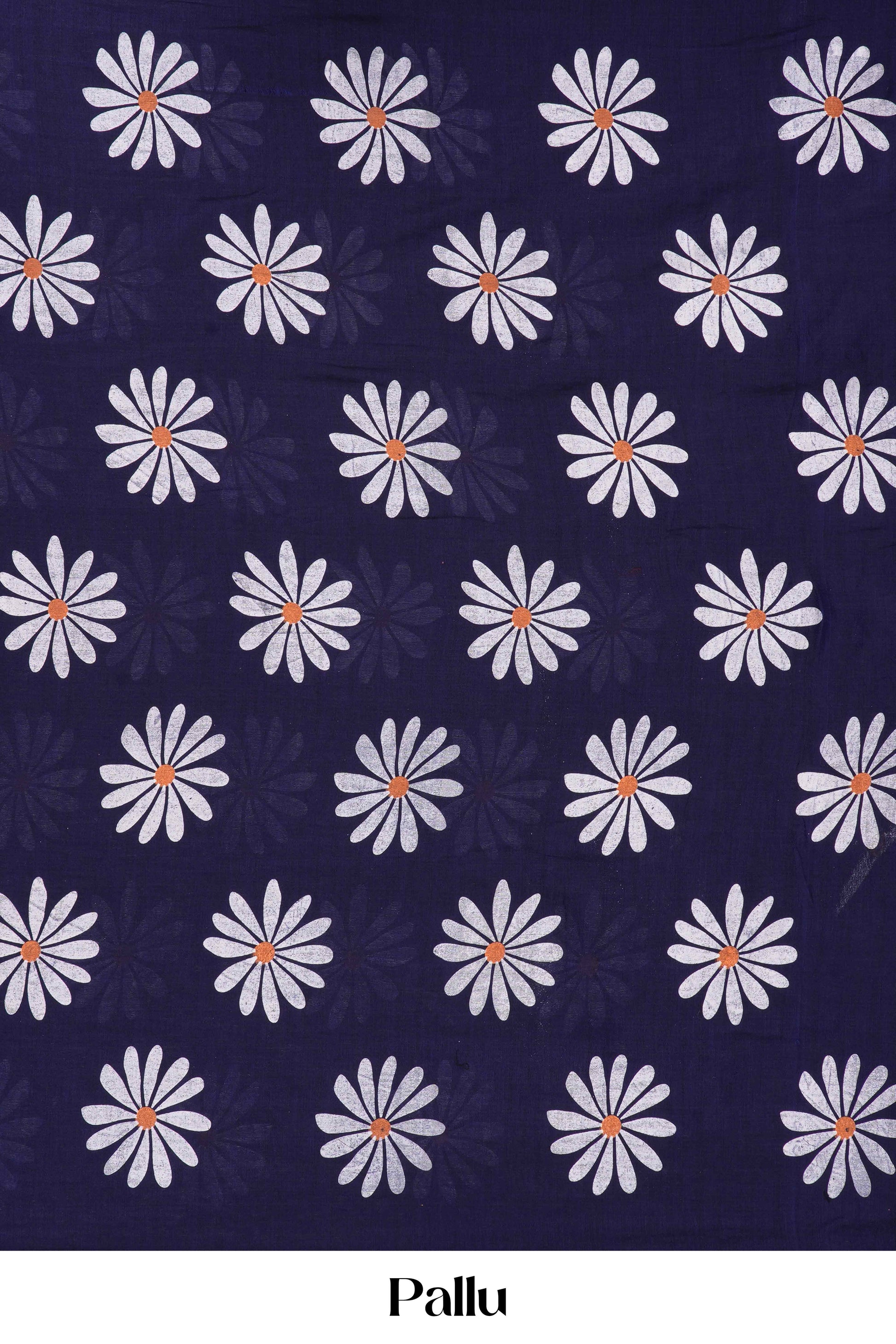  White daisy print 