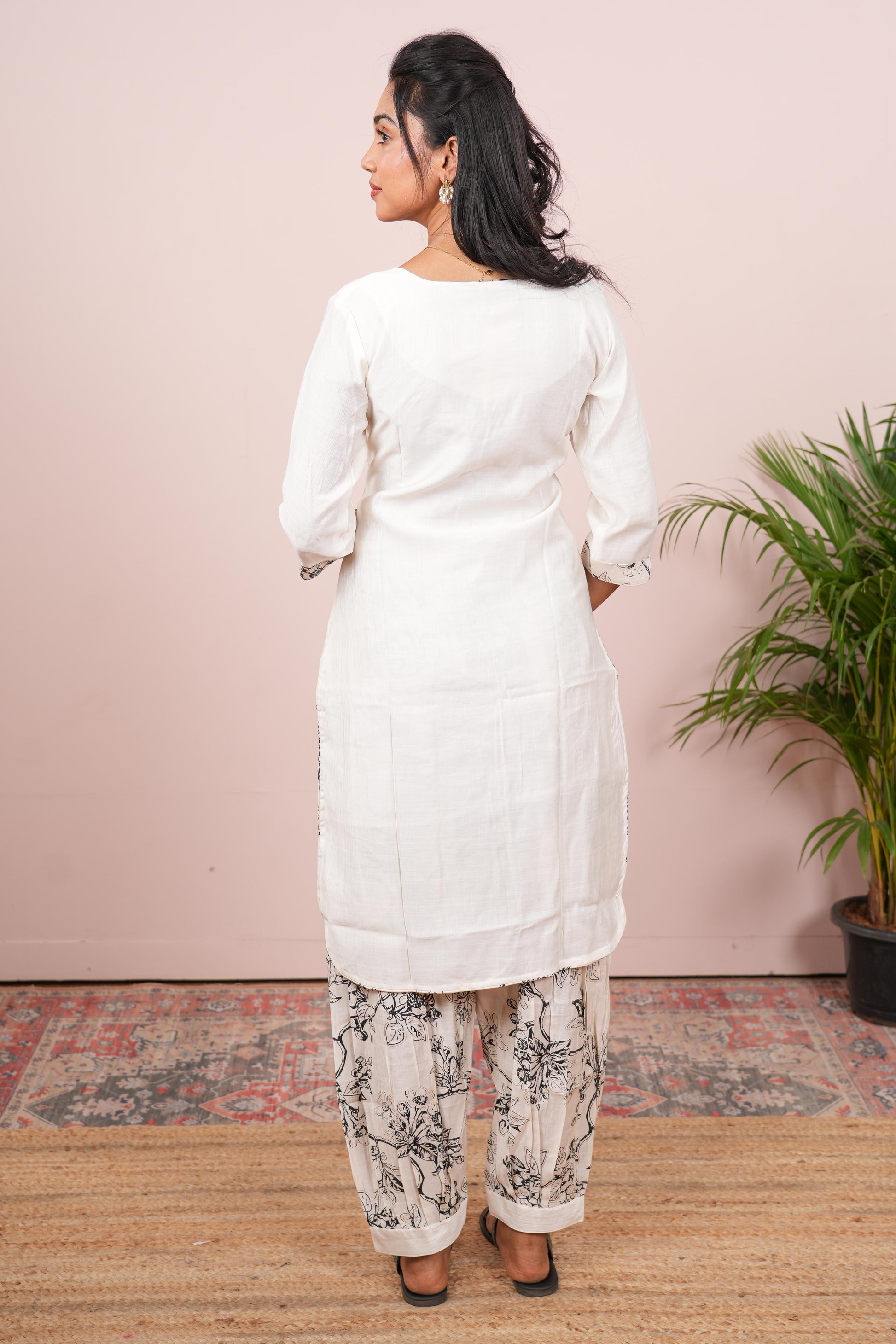 White designer salwar suit set