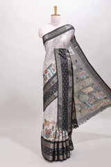 White marsh georgette fabric