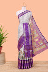 White sheer georgette texture
