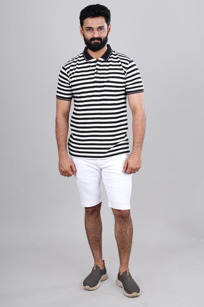 White striped tshirt