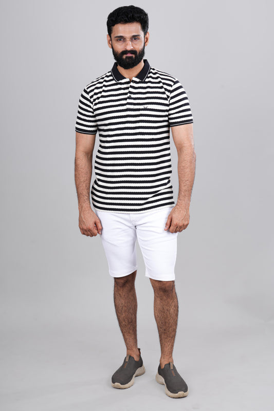 White striped tshirt