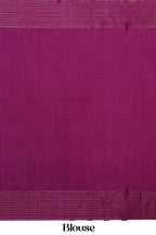 Wine wedding silk saree