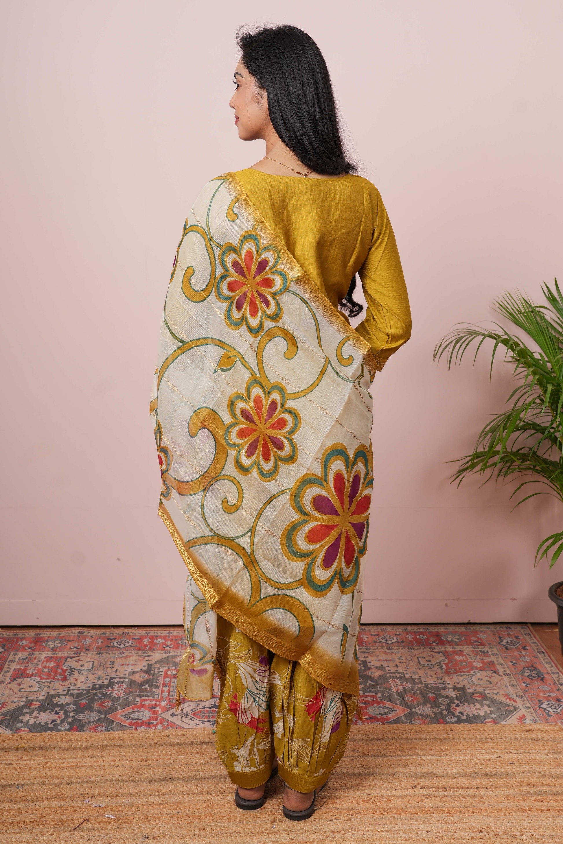 Yellow designer salwar suit