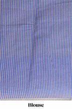 Yellow traditional linen cotton drape