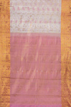 Zari border silk saree