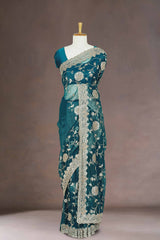 Zari embroidered detailing