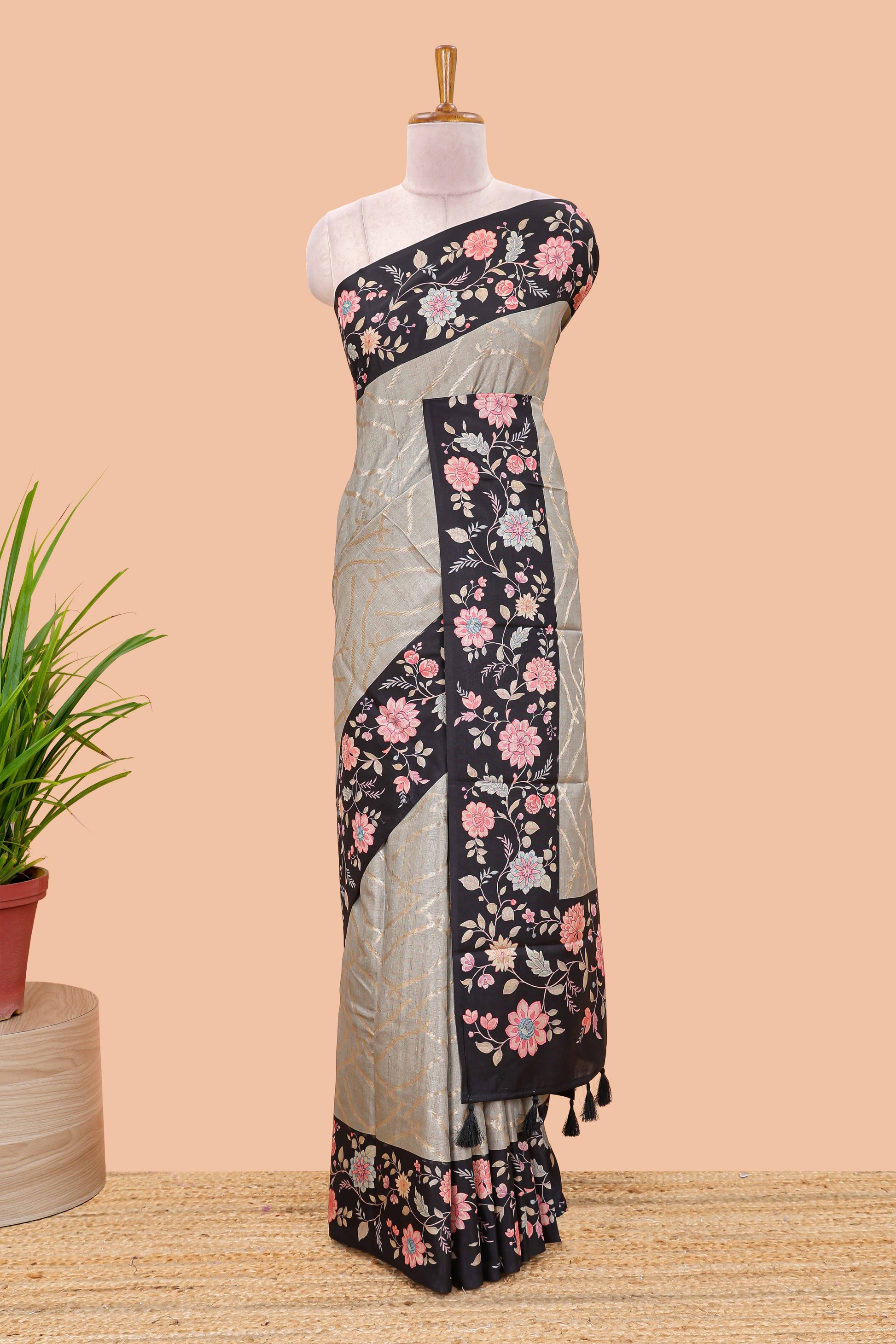 Zari wave pattern