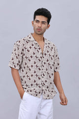  baggy fit casual shirt