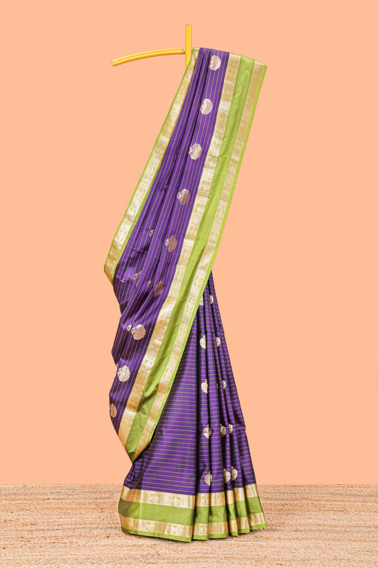 bentex border Semi soft silk saree