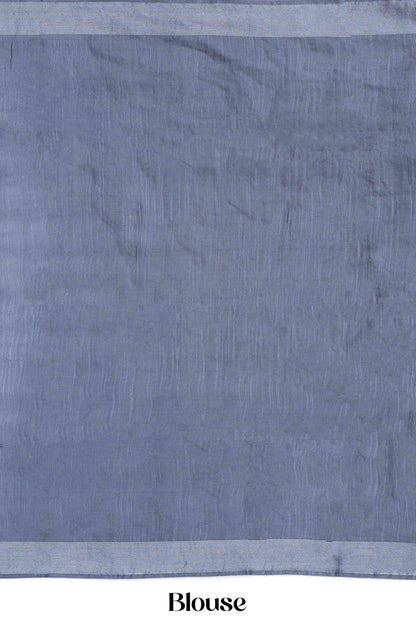 blouse in single colour grey