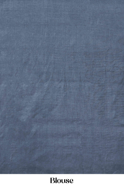 blouse in solid color gray