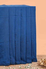 borderless khadi cotton saree