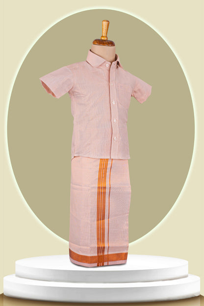 copper fancy dhoti