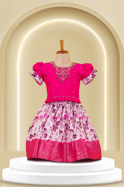 embroidered lehenga outfit
