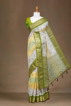 green designer saree