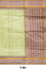green diamond pallu