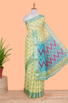  green linen cotton