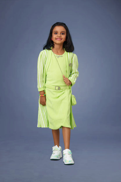 kids gown with overcoat