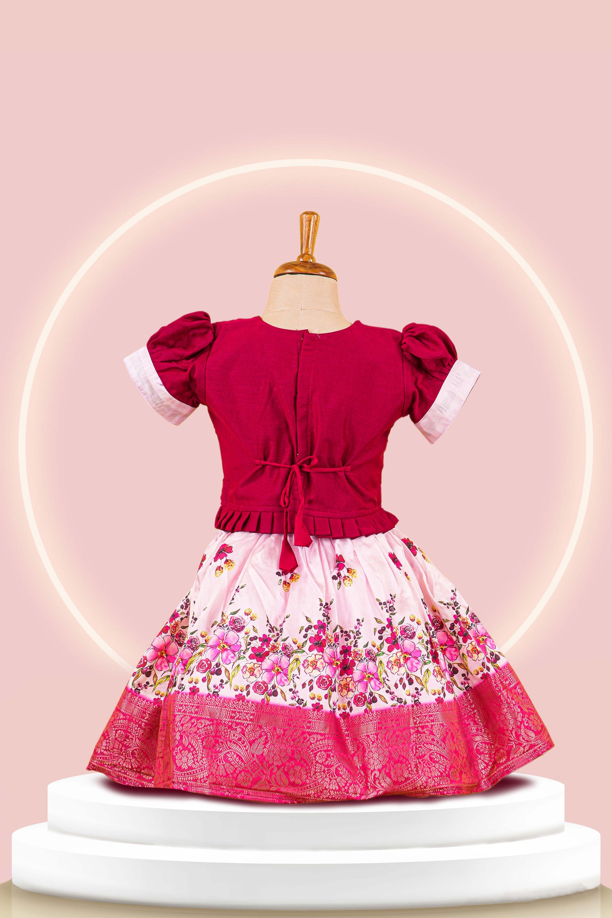 kids party lehenga outfit