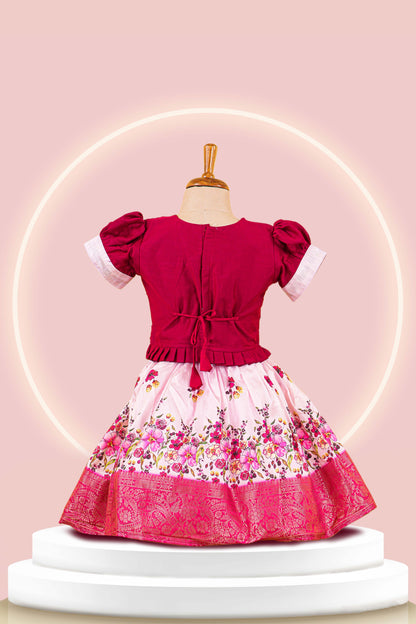 kids party lehenga outfit