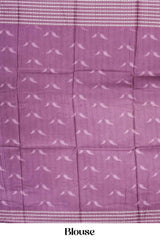 lavender blouse