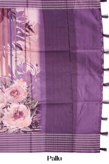 lavender festive drape 