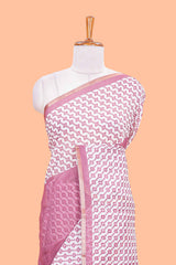  linen cotton festive saree