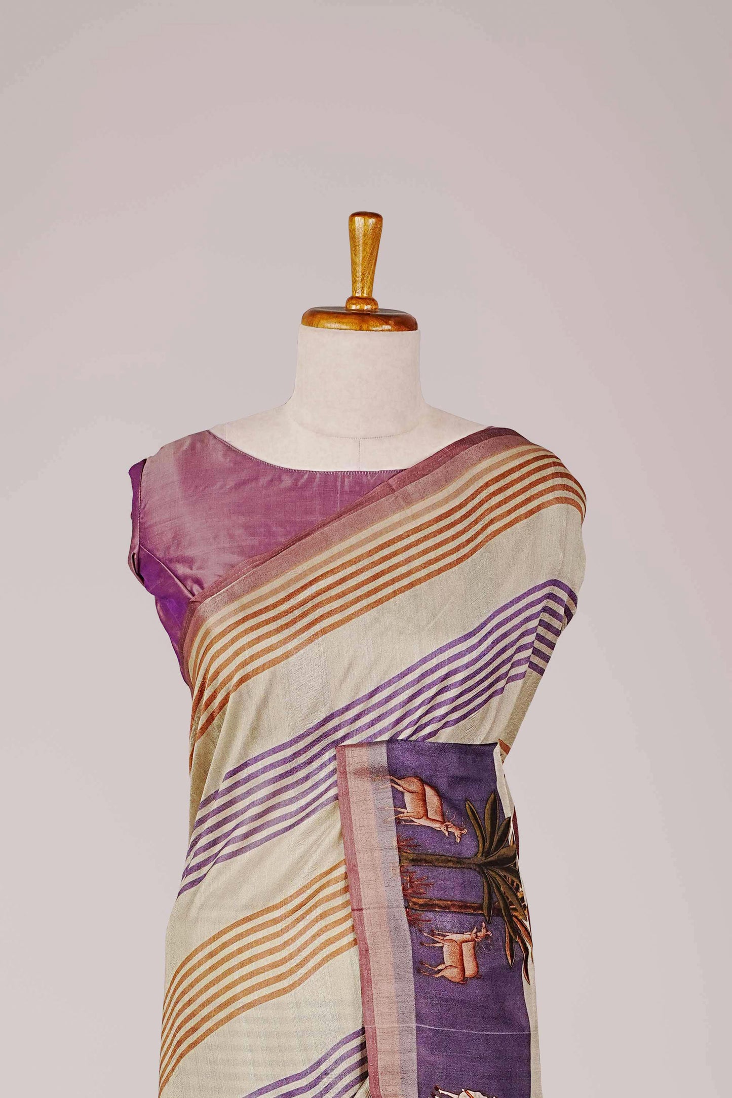 multicolor saree