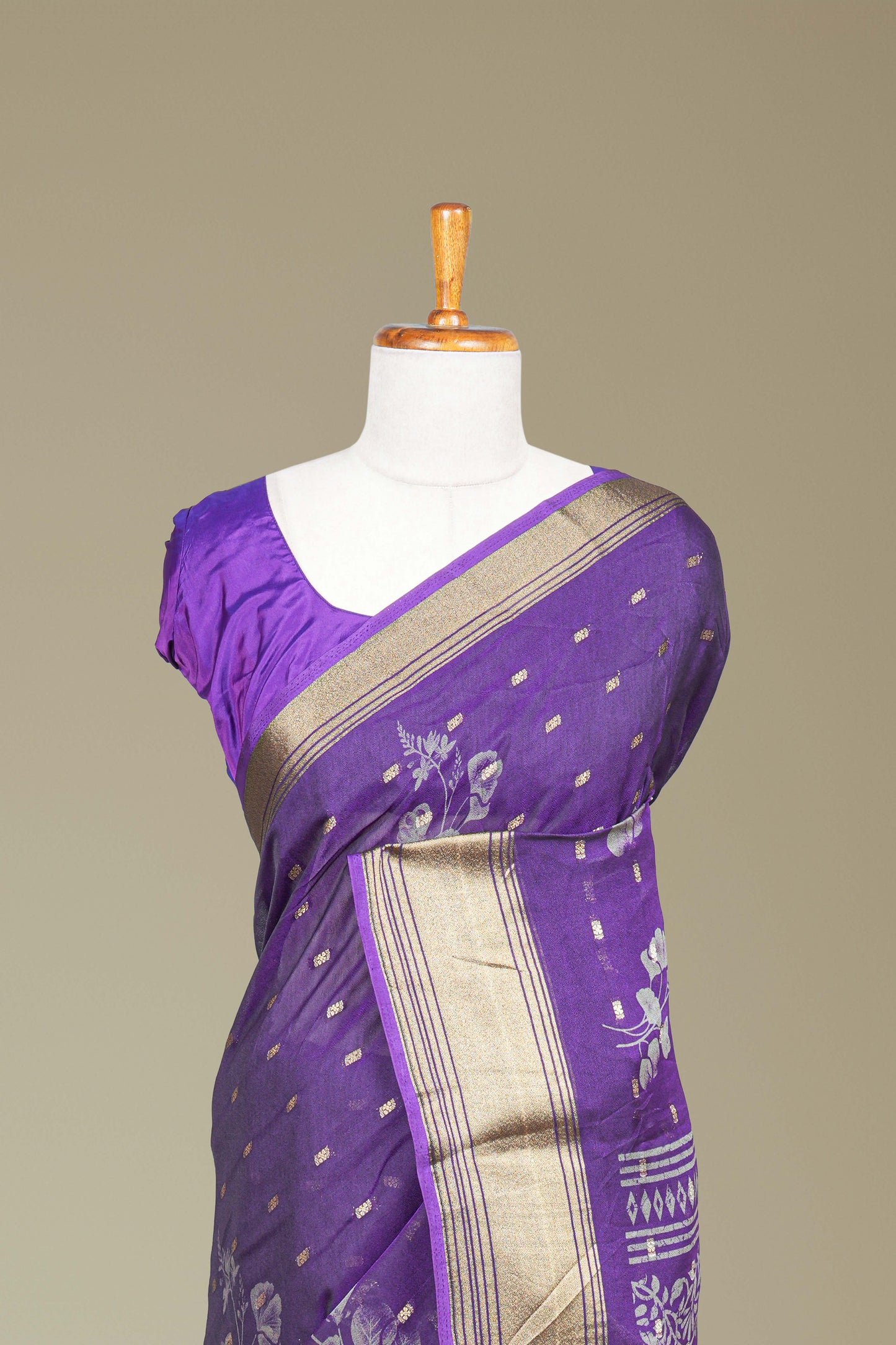  mysore silk floral print