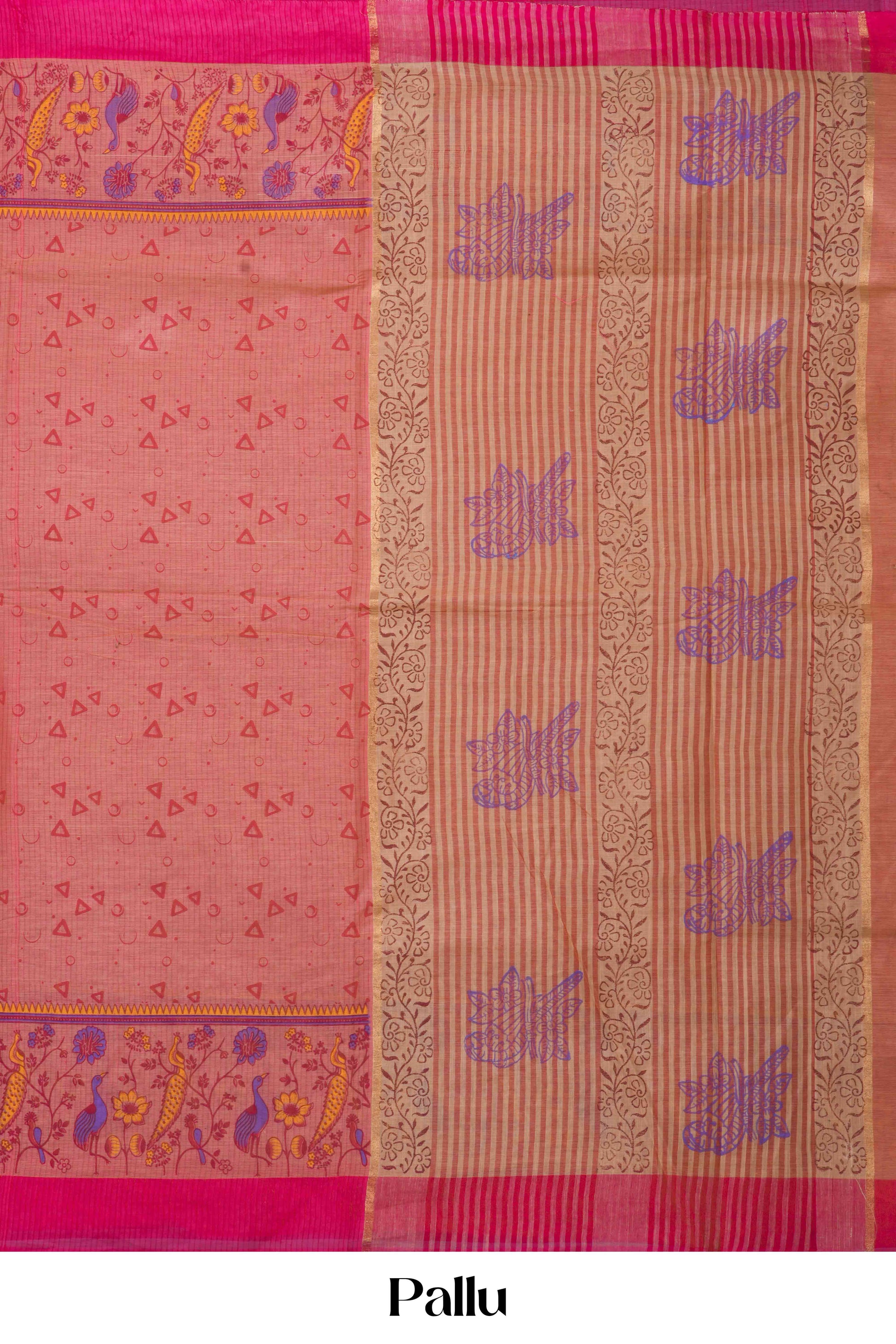 peacock border detail