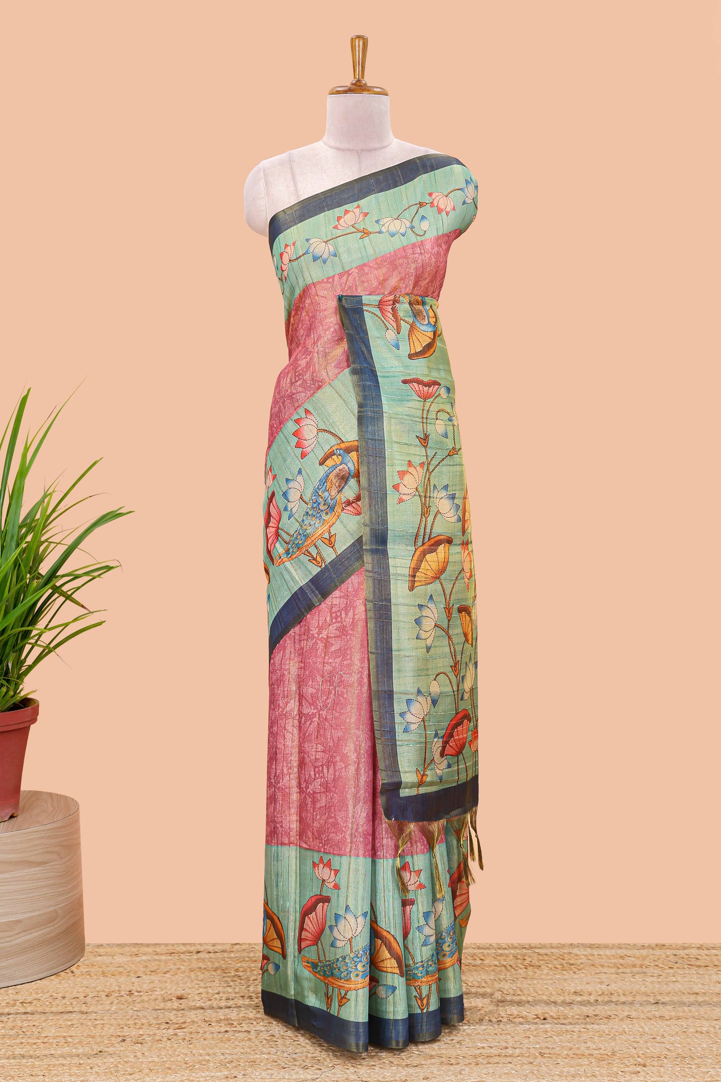 pink Lotus jaal design