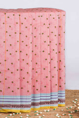 pink printed Chirala cotton sarees