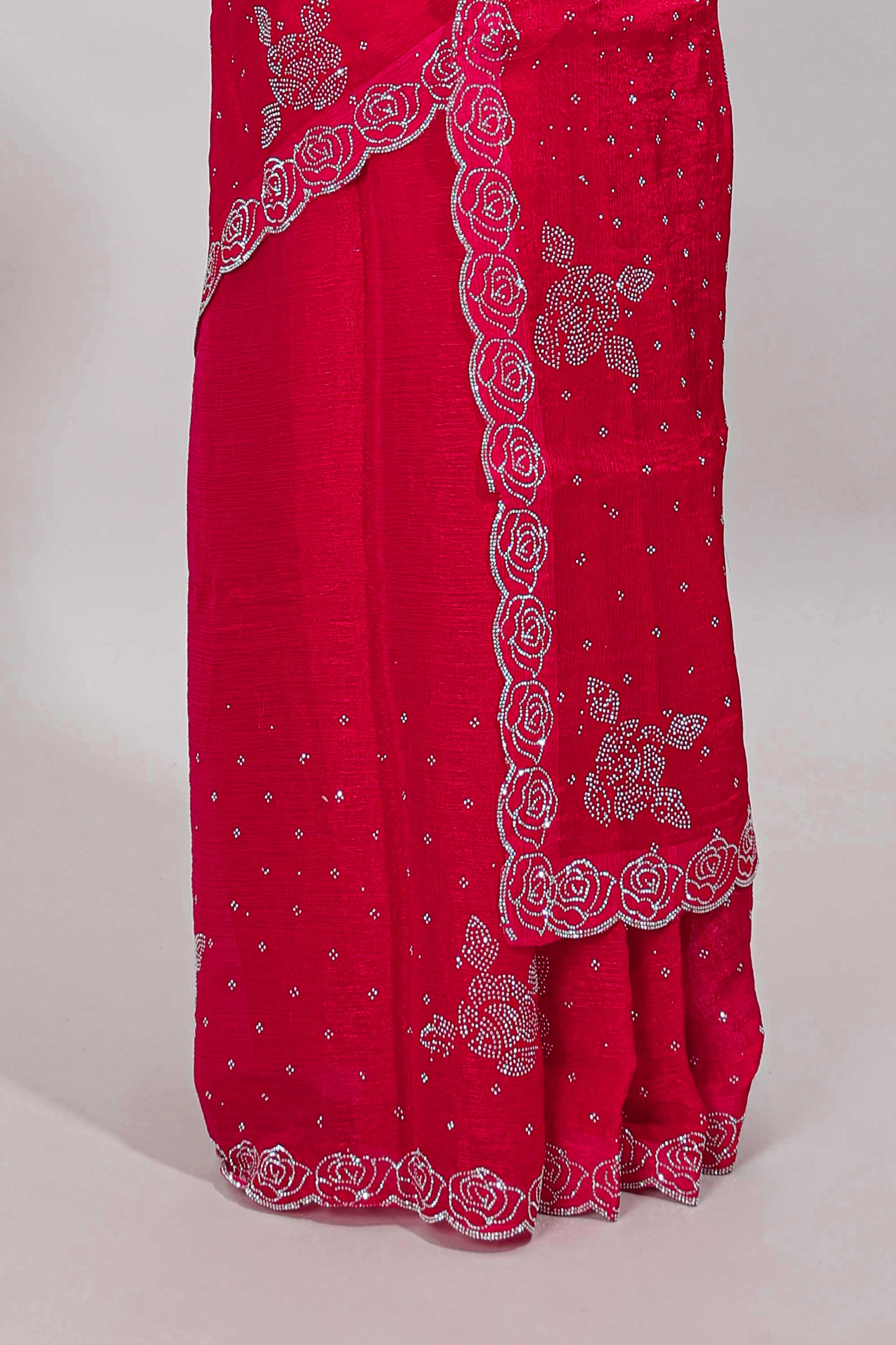 pink saree
