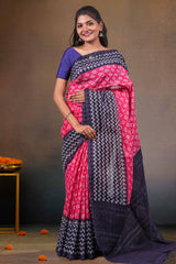  pink thread butta linen