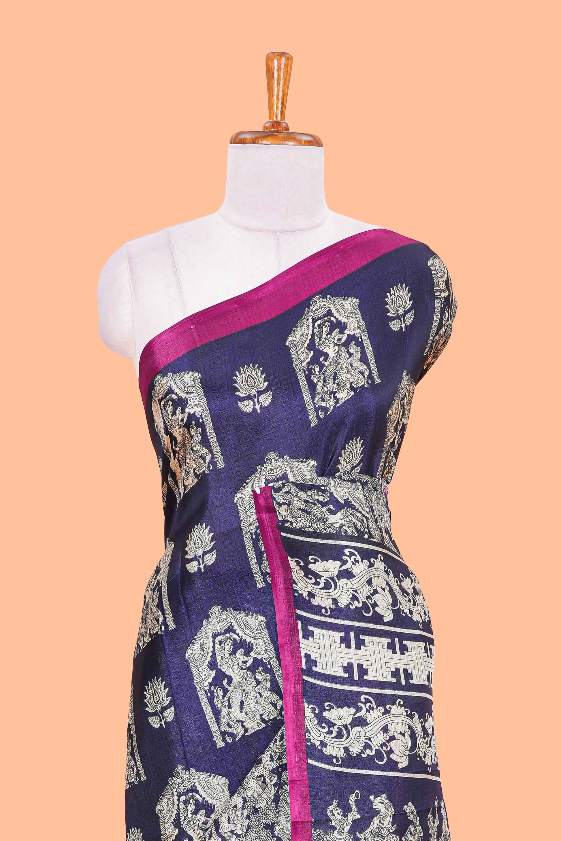  printed pallu design

