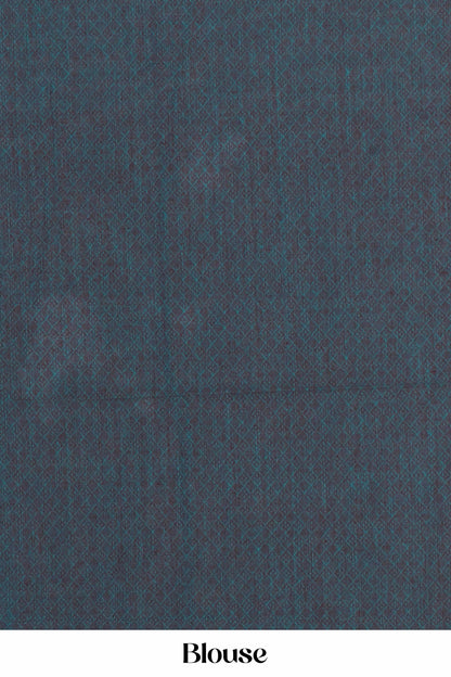 purple pallu detail saree