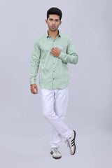 satin fabric shirt